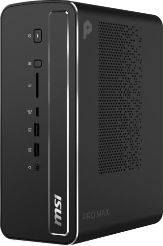 Image of msi MAX Edge AI+ Desktop: AMD Ryzen AI Max+ 395, AMD Radeon 8060S Integrated Graphics, 128GB Memory, 2TB NVMe SSD, WiFi 7, Win 11 Pro: Black 11M-006US