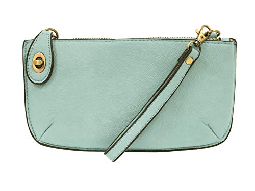Image of Joy Susan Women's Fashion Purse Mini Crossbody Wristlet Clutch Handbag - Sky Blue