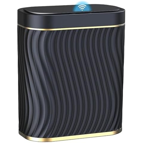 Steo Spce Touchless Bathroom Trash Can Cover