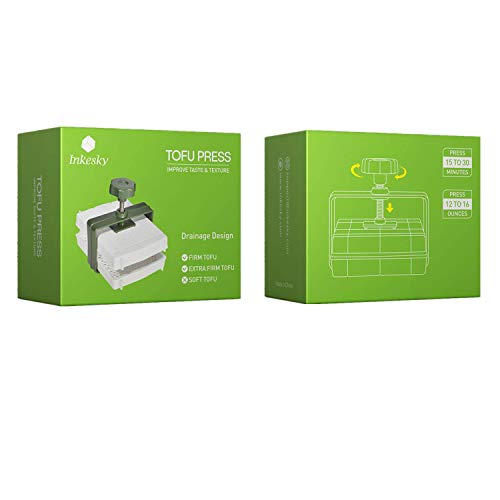 Inkesky Tofu Press - Remove Water from Firm Tofu to Improve Taste