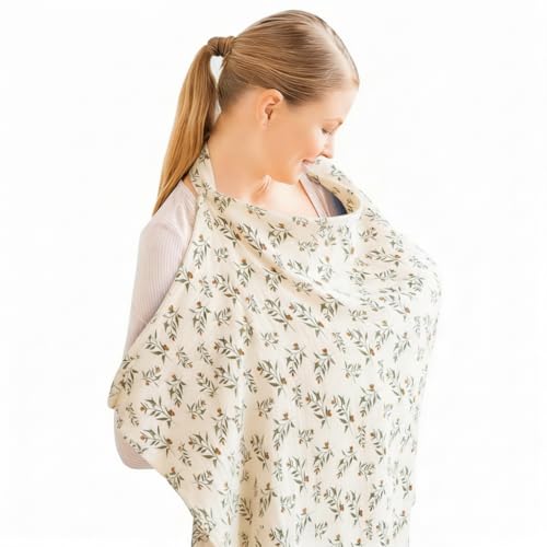 Stillbezug für Babys, Khaki Nursing Cover...