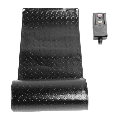 Asixxsix Heated Snow Melting Mat 10ft x 13in, No Slip Walkway Driveway Heat Pad, Achieve Ice Melt Without Shoveling, Waterproof Rubber Material for Snow Melting