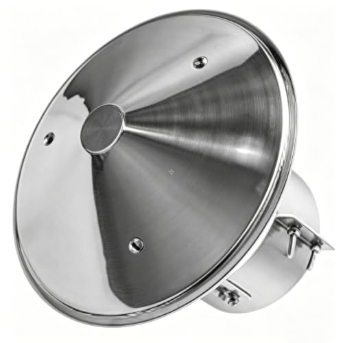 Remate de chimenea de acero inoxidable con deflector de 300mm de alta resistencia 2