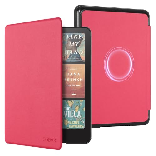 Image of CoBak Magnetic Case for 7 inch Kindle Paperwhite 12th Gen 2024 and Kindle Colorsoft - Compatible with iPhone MagSafe, for Samsung /Belkin /Anker Wireless Charging Pads, Lightweight, Auto Sleep Wake