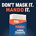 Mando Acidified Cleansing Bar - 24-Hour Odor Control - Removes Odor Better than Soap - Moisturizing Formula - SLS Free, Paraben Free - Safe For Sensitive Skin - Pro Sport