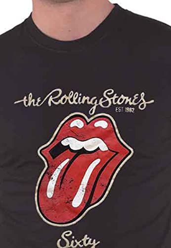 Rolling Stones The T Shirt Sixty Plastered Tongue