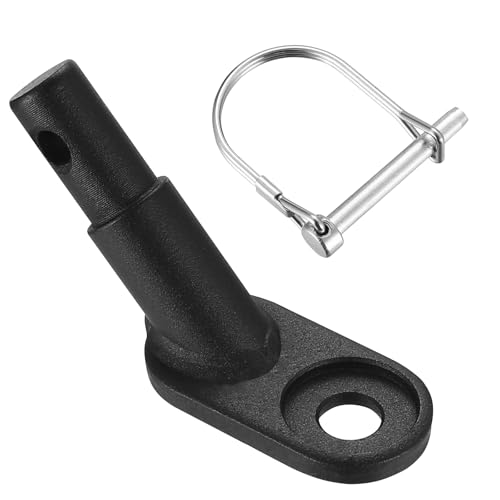 Fahrradanhänger Kupplung, Fahrrad Anhängerkupplung Fahrrad, Universal Hundeanhänger Fahrrad Anhängerkupplung Kupplung Fahrradanhänger Adapter Zubehör für Kinderwagen Fahrrad, mit Sicherungsstift (1)