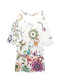  Desigual Damen Top, Weiß (Blanco 1000), Medium