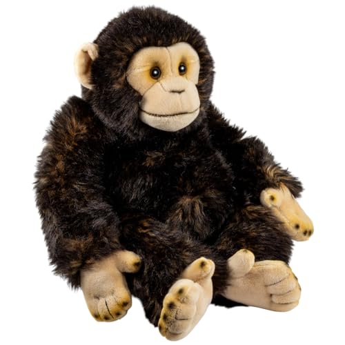 Peluche chimpanzé assis 27 cm Carl Dick doudou idéal pour cadeau de naissance