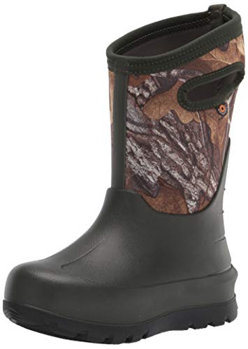 BOGS Kids Neo-Classic Rain Boot, Real Tree-Dark Green, Size 1