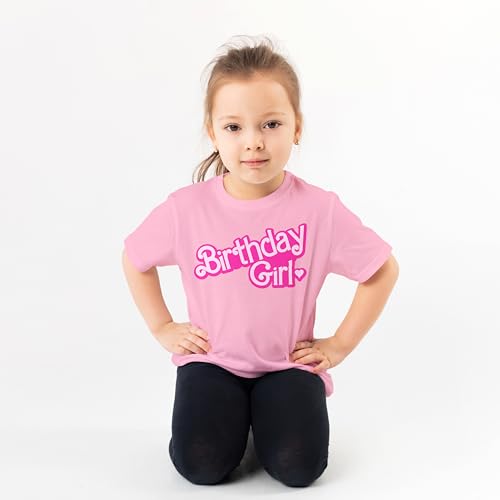 Olive Loves Apple Birthday Girl Doll Themed Outfit for Birthday Party Shirt4