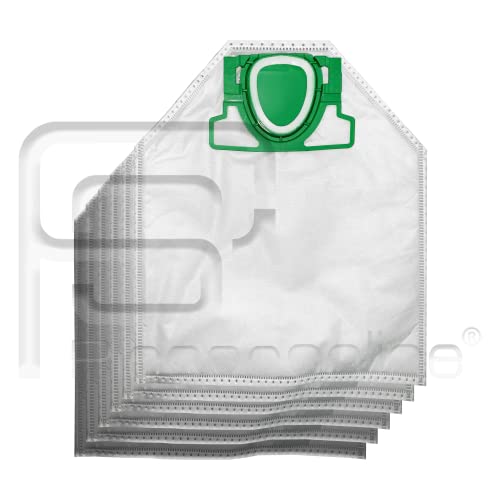 6 Sacchetti Folletto VK200, VK220s, FP200 Compatibili - Alto Potere Filtrante, 5 Strati in Microfibra ai Carboni Attivi - Non Disperdono Polvere, Anti Odori