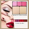 All-in-One Makeup Kit for Women Full Kit, 49 Colors Makeup Set Cosmetic Starter Beauty Include 12pcs Brush Set, Eyeshadow, Lip Gloss, Blusher, Contour Powder, Mirror, Easy to Carry