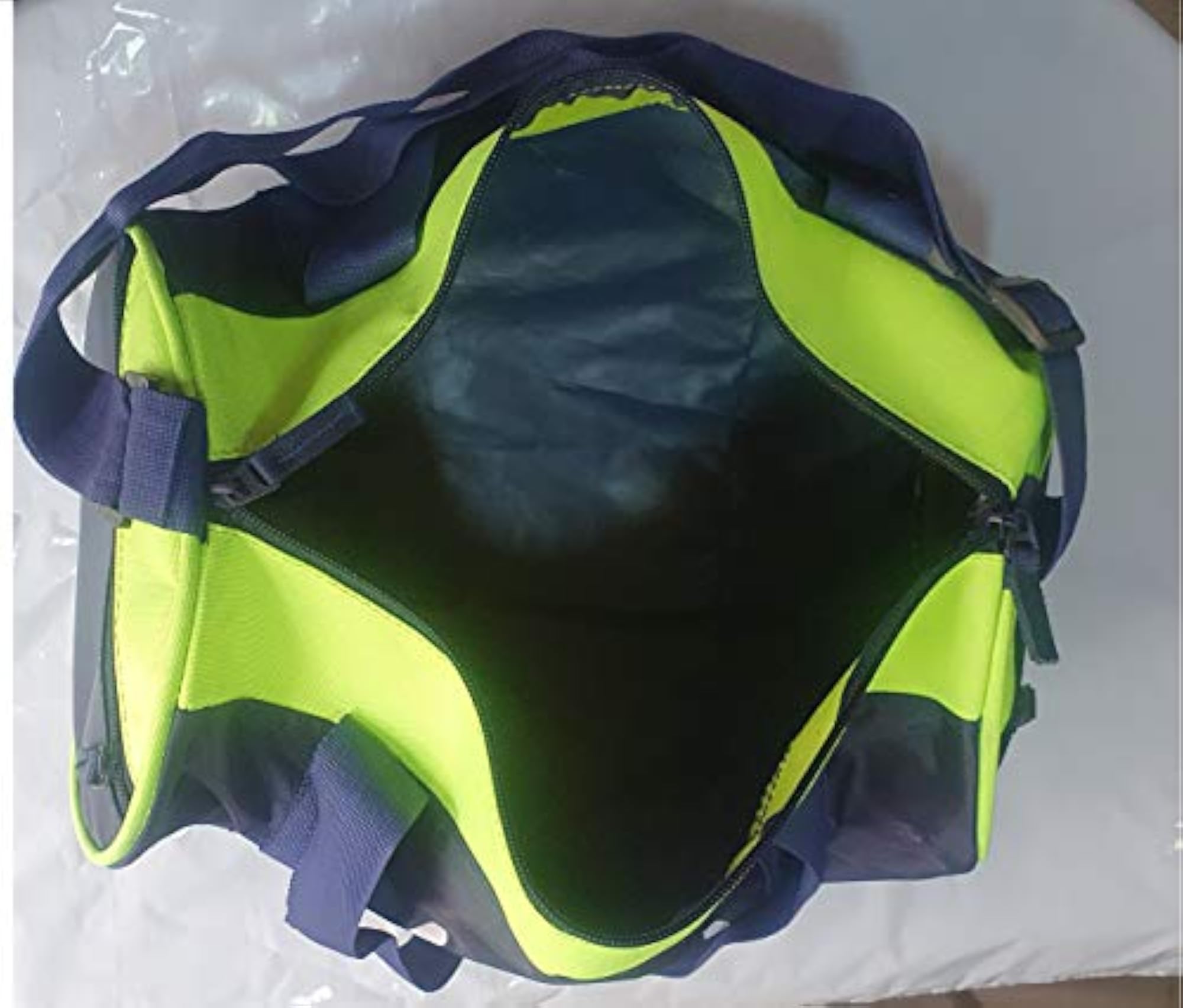 Blue-Green Medium Multi-Pockets Strong Gym Bag