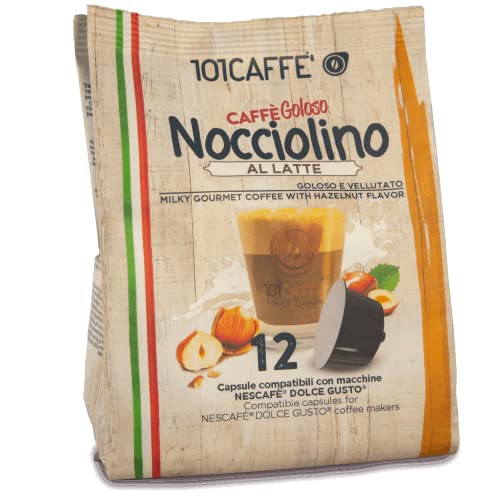 101CAFFE' Nocciolino al latte | Sacchetto da: 12