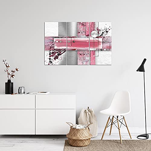 Runa Art Astratto Quadri Soggiorno Grande Grigio