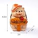 Garden Hedgehog Welcome Sign Statue with Mushroom Hat, Solar LED Ladybug Light, Outdoor Decorative Figurine, Housewarming Gift for Patio,Yard,Lawn Ornament