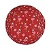 Merry Christmas Flamingo Snowflakes Red Bucket Hats Fashion Sun Cap Packable Outdoor Fisherman Hat for Women and Men