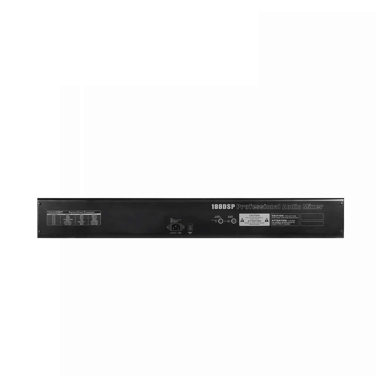 Mixer audio XM24 Mixer USB professionale a 24 canali con mixer for console DJ da palco di registrazione AUX