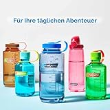 Nalgene 078701_Sustain_Weithals_Trinkflasche_1_Liter, Blau