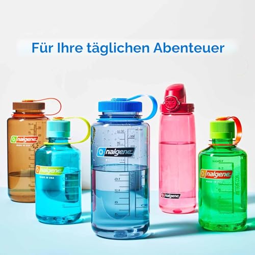 Nalgene 078701_Sustain_Weithals_Trinkflasche_1_Liter, Blau