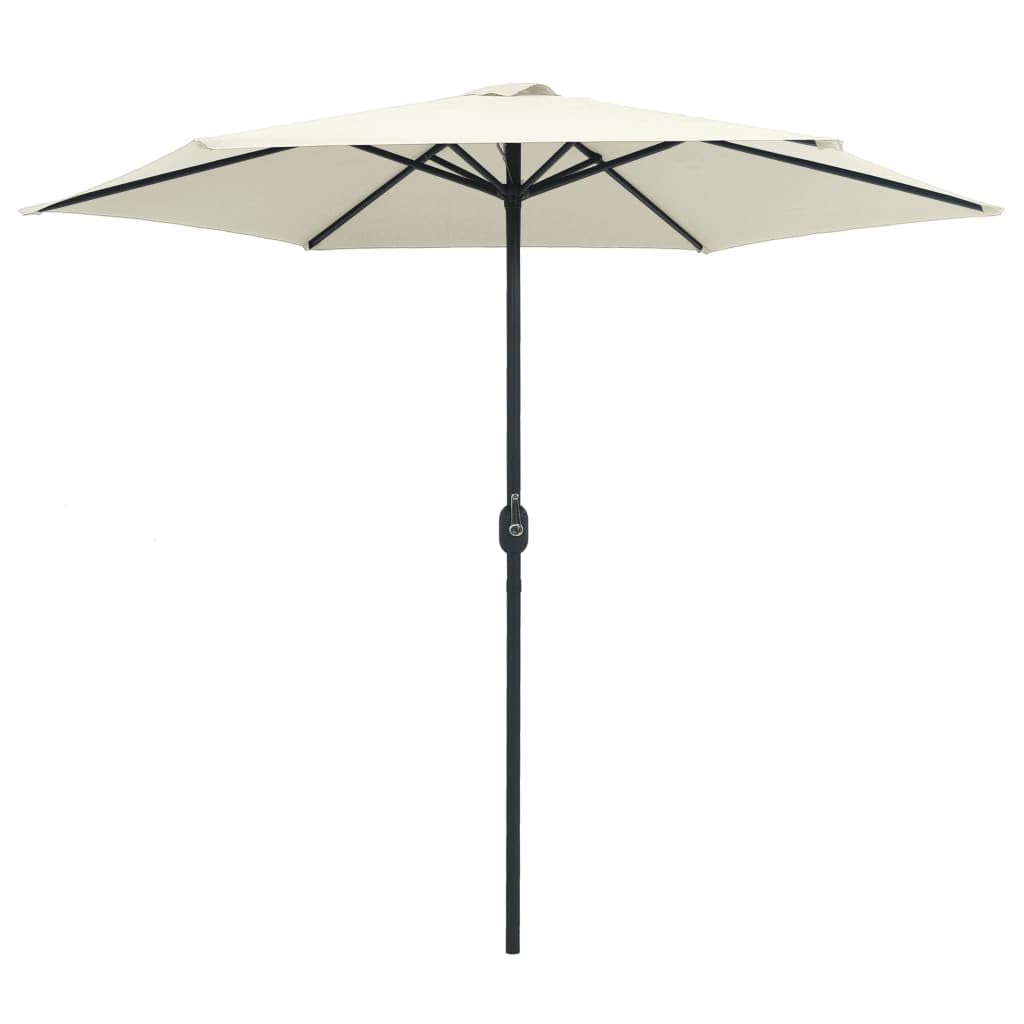 SYDE Parasol ogrodowy z aluminiowym kijem 270x246 cm