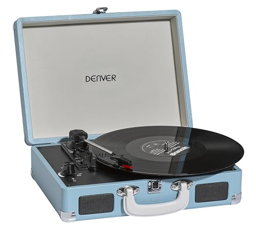 Tocadiscos USB - Azul