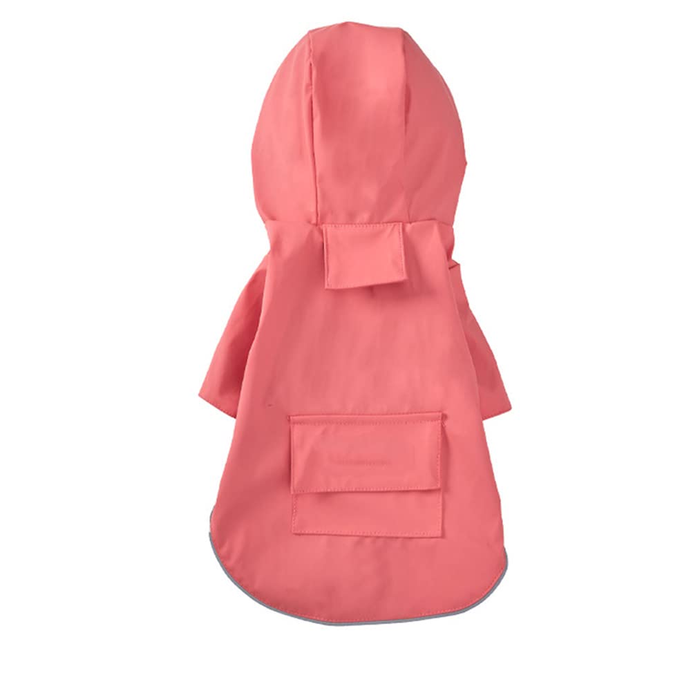 Imperméable pour chien vêtements deux pattes veste imperméable à capuche L