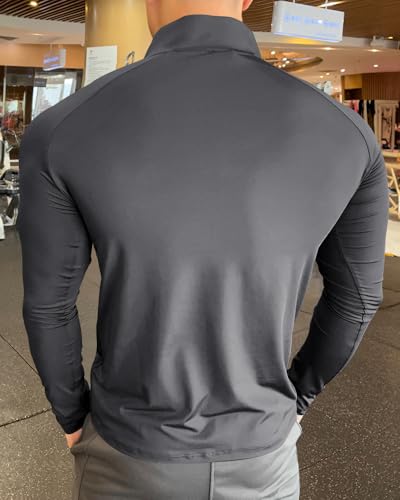 Image of Noble Monk Men's Active wear Regular Fit T Shirt |Full Sleeves |Casual T-Shirt for Men