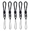 5 Black Lanyard Finger