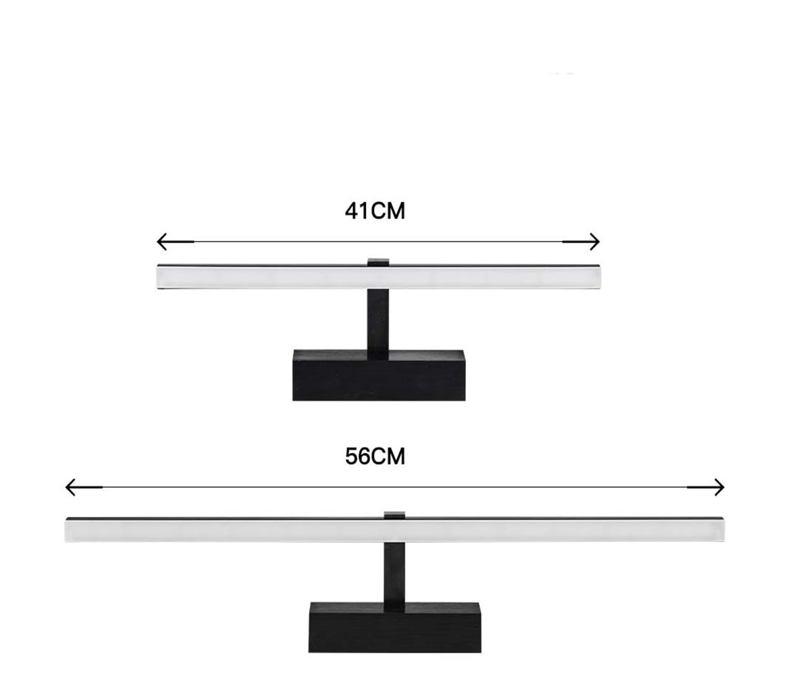 Luz LED para cuadros Espejo de pared Led en el baño 8W 41W, lámpara Led de pared, accesorios de iluminación de pared modernos, lámpara interior for el baño Luz de pintura para exhibir obras de arte(55