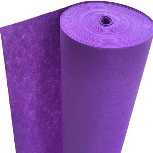 Tapis de mariage violet jetable pour une cérémonie laïque en plein air