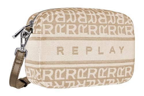 Replay Damen Fw3388 Handtasche, 1567 Beige, Einheitsgröße
