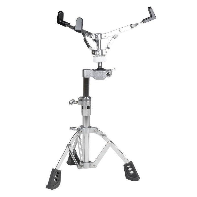 Tamburo SS800L Supporto per Rullante Professionale, Snodo a Palla, Alluminio Leggero, Stabile