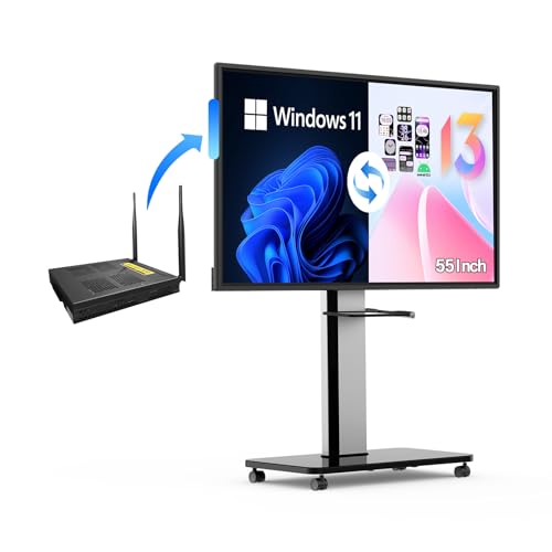 Image of 55-Inch Smart Board with Dual System, Android 13 and Windows 11