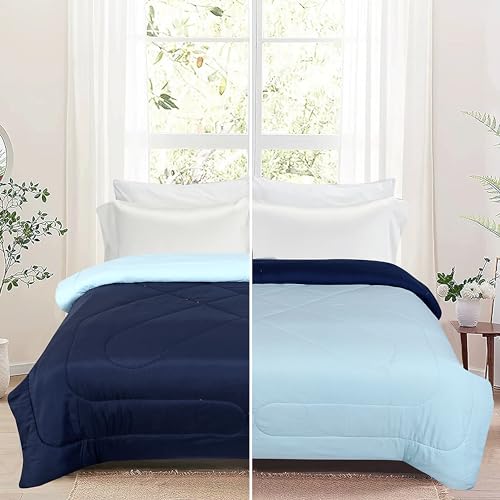 See full amazon price history chart for Dream Living Reversible Comforter Microfiber Reversible AC Comforter/Blanket for All Weather for Double Bed Comforter (SkyBlue & Navyblue) Dream Living Reversible Comforter Microfiber Reversible AC Comforter/Blanket for All Weather for Double Bed Comforter (SkyBlue & Navyblue) (B0D6KSQWRJ) Amazon Price History, Amazon Price Tracker