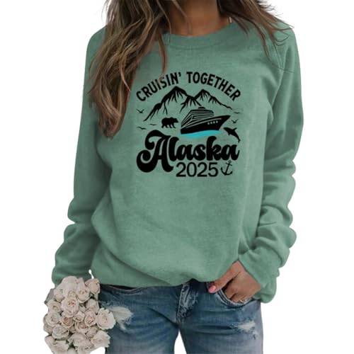 Cruising Together Alaska 2025 Sweatshirt, Cruising Together Alaska 2025 Long Sleeve Shirt, Alaska Cruise Sweatshirt