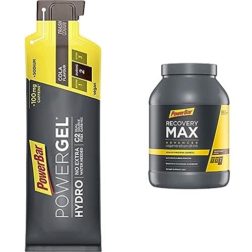 Powerbar PowerGel Hydro Cola (24x67ml) & Recovery Max Chocolate 1144g
