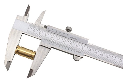 Outil de mesure d'étrier en acier inoxydable durable de précision Vernier 0-12Inches/0-300mm Outil de mesure de calibrage Vernier