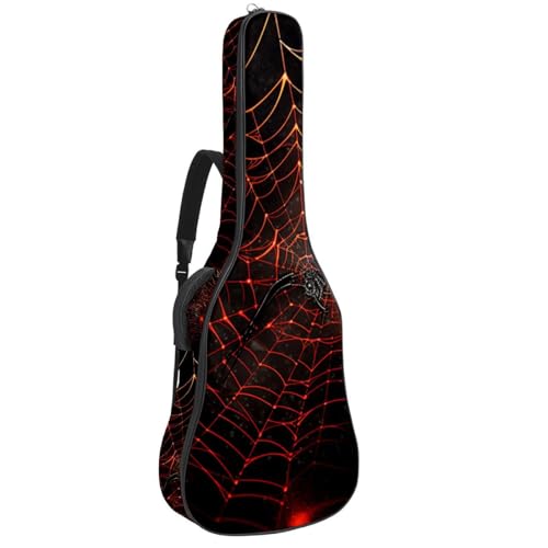 Sac à dos guitare acoustique 109 cm étanche avec double poche de rangement