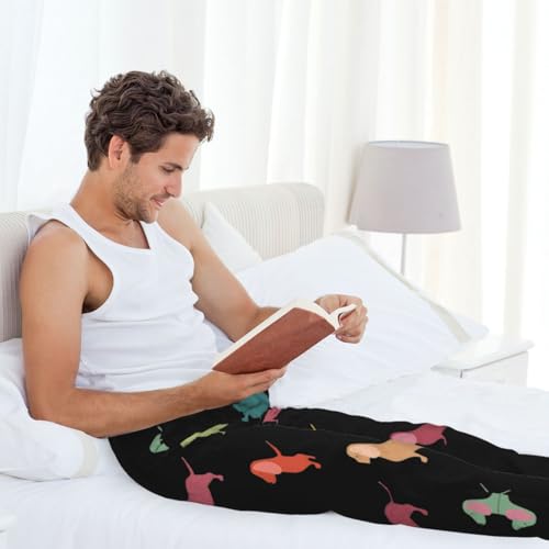 Pantalon de pyjama teckel homme fluide contre la chaleur