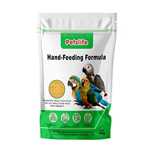 PETSLIFE-Hand-Feeding-Bird-food-500g