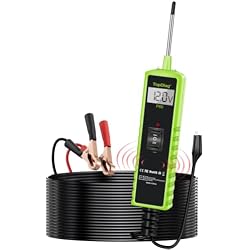 12 Volt Test Light Automotive, Power Circuit Probe Kit, 6V - 24V Car Fuse Tester, Voltage Tester 0.3v-70v, AC DC Outlet Tester, Automotive Short Circuit Finder, P60
