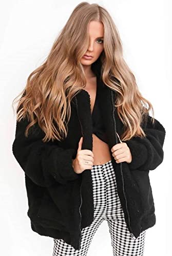 PRETTYGARDEN Women's Fashion Winter Coats Sherpa Fleece Faux Fur Shearling Oversized Trendy Jackets Warm Outerwear Clothing4