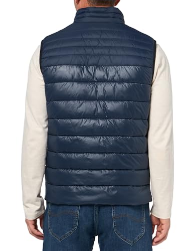 Image of BOSS Men's Lightweight Nylon Patch Logo Puffer Vest