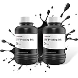 InkSonic DTF Ink Key 500ML, Premium DTF Transfer Ink for PET Film, Refill Ink Compatible for All DTF Printer (Key, 2 * 250ml)