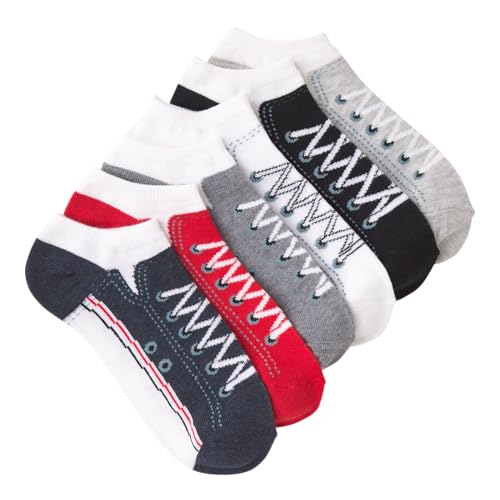 K. Bell Socks Women's Casual Sock (Pack of 6), Blue