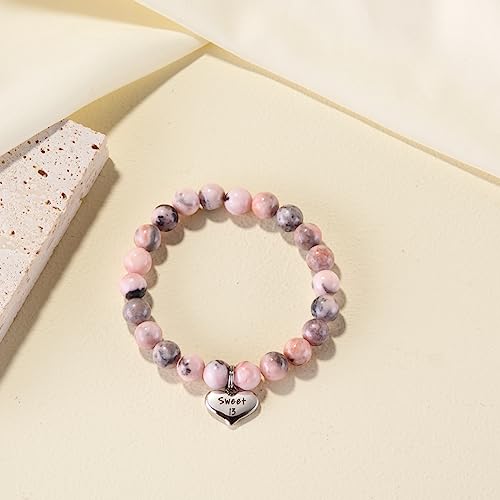 MIXJOY Happy Birthday Gifts for Women, Birthday Braided Beads Bracelet Gifts for Turning Age Daughter Granddaughter Niece2