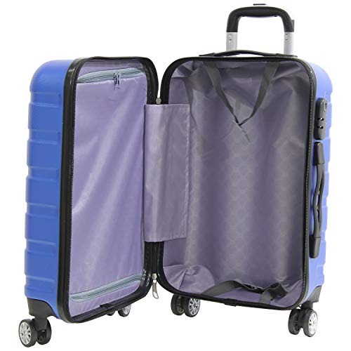 Mala de Viagem Rígida em ABS 4 Rodinhas 360º com Cadeado