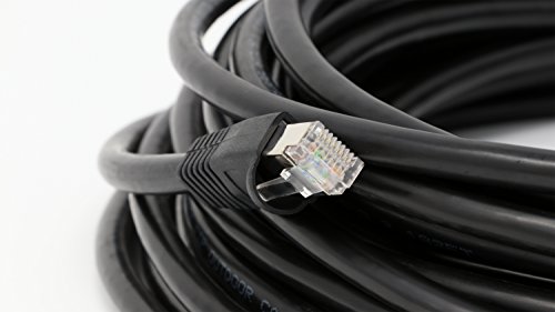 Ultra Spec Cables 3ft Cat6 Outdoor Waterproof Ethernet Cable Direct Burial (600MHz) Shielded (Pure Copper)